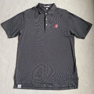 Peter Millar NC State golf polo shirt size Medium